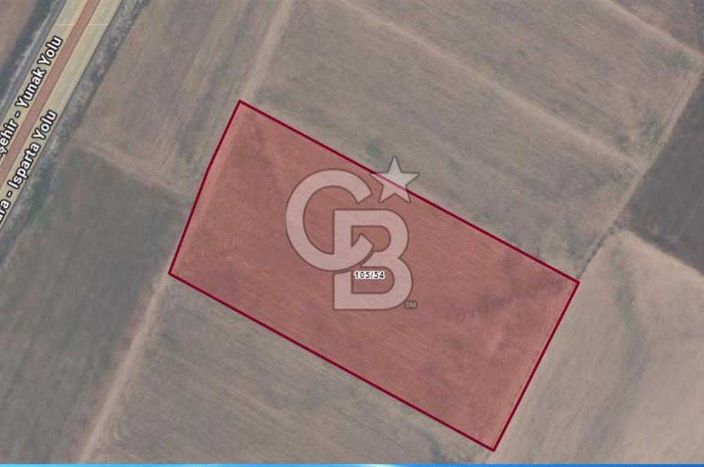 Konya-Yunak Kuzören Mah.19.014 m² Ana Yola Yakın Satılık Tarla