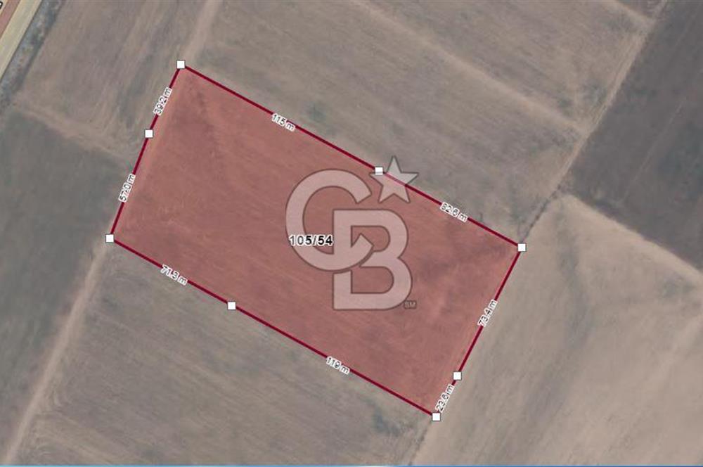 Konya-Yunak Kuzören Mah.19.014 m² Ana Yola Yakın Satılık Tarla