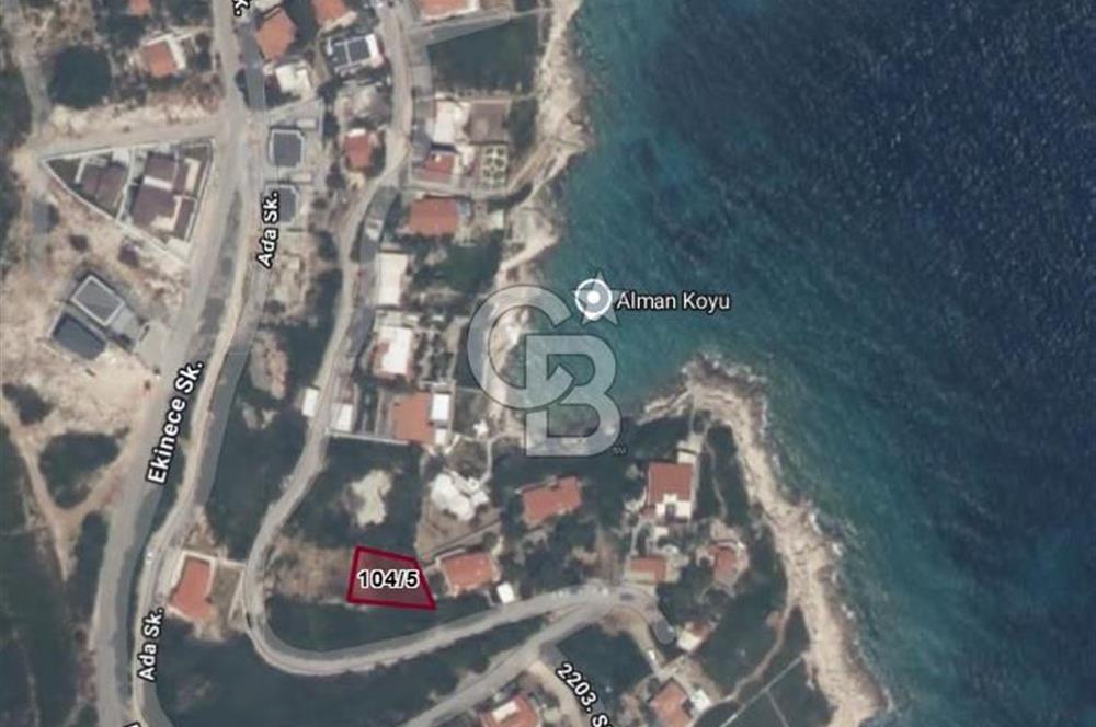 İZMİR KARABURUN ALMAN KOYU 325 M2 SATILIK KONUT İMARLI ARSA CB PH