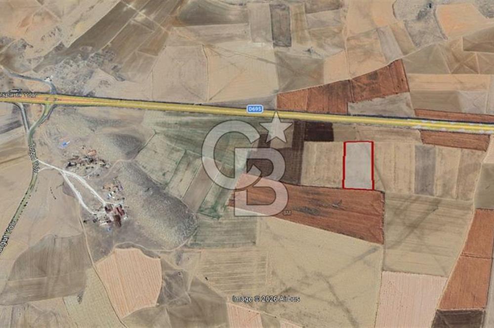 Konya-Yunak Kuzören Mah.19.014 m² Ana Yola Yakın Satılık Tarla