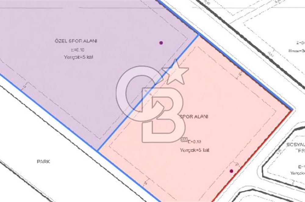 Yaşamkent Çevre Yoluna Cephe | Spor Tesisi İmarlı 358 m² Hisse
