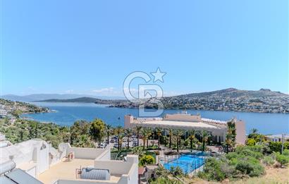 Bodrum Gündoğanda Site İçinde Full Deniz Manzaralı 4+1 Tripleks