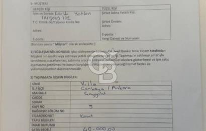 Yaşamkent Merkezde Satılık Lüks 5+1 Villa