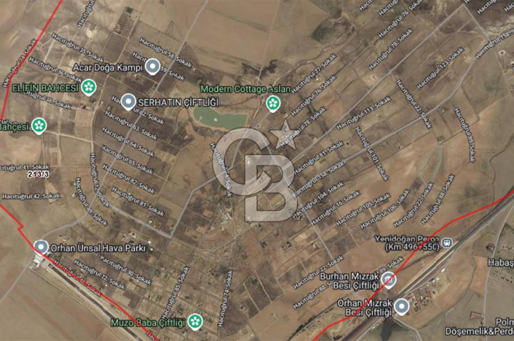 HACITUĞRUL YAMANLAR SATILIK MÜSTAKİL 1000 M² ARSA… FIRSAT!!!