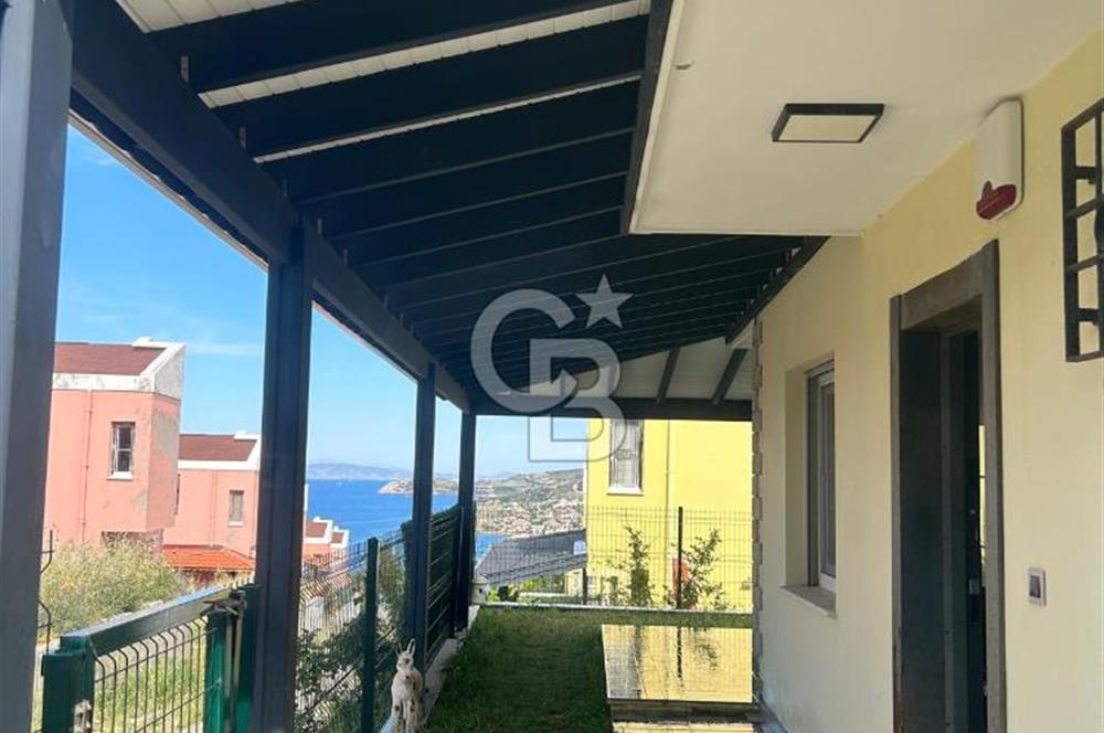 Karaburun Hasseki Mahallesi’nde Deniz Manzaralı 3+1 Satılık Villa 