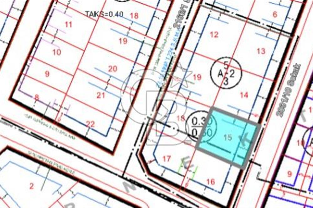 Anafartalar da 337 M² Ana Cadde Yanı Satılık B+2 Konut Arsası