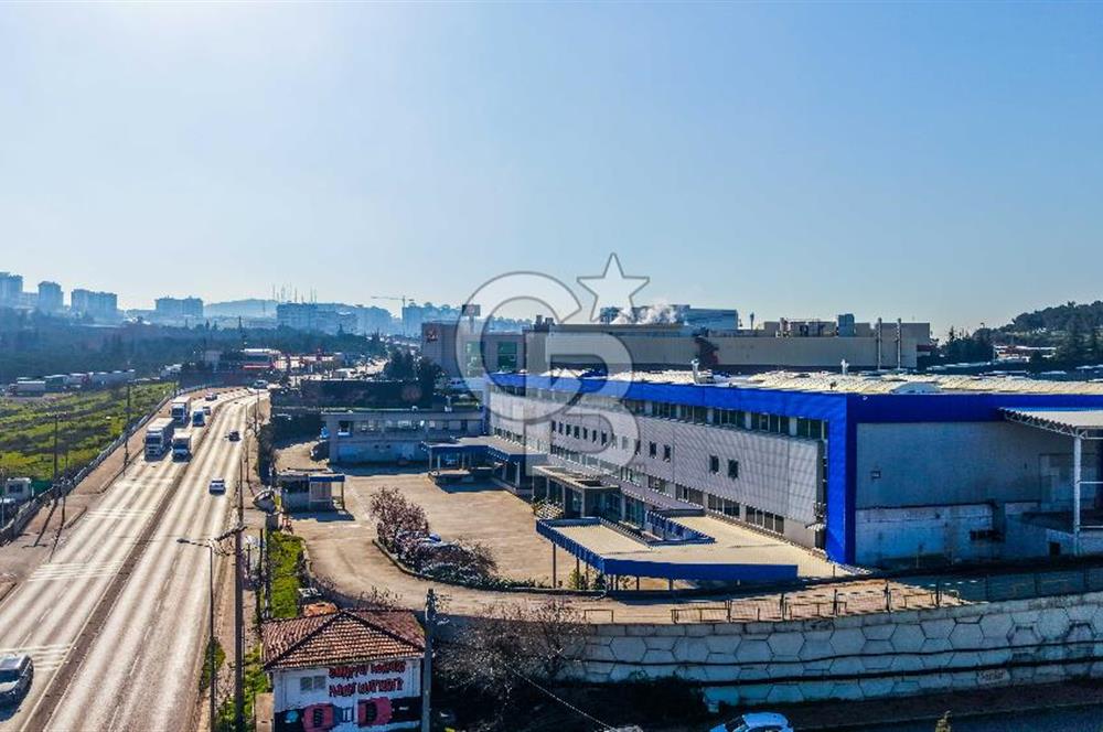 Kocaeli Çayırova Satılık 20.000m² Arsa İçinde 14.000m² Fabrika