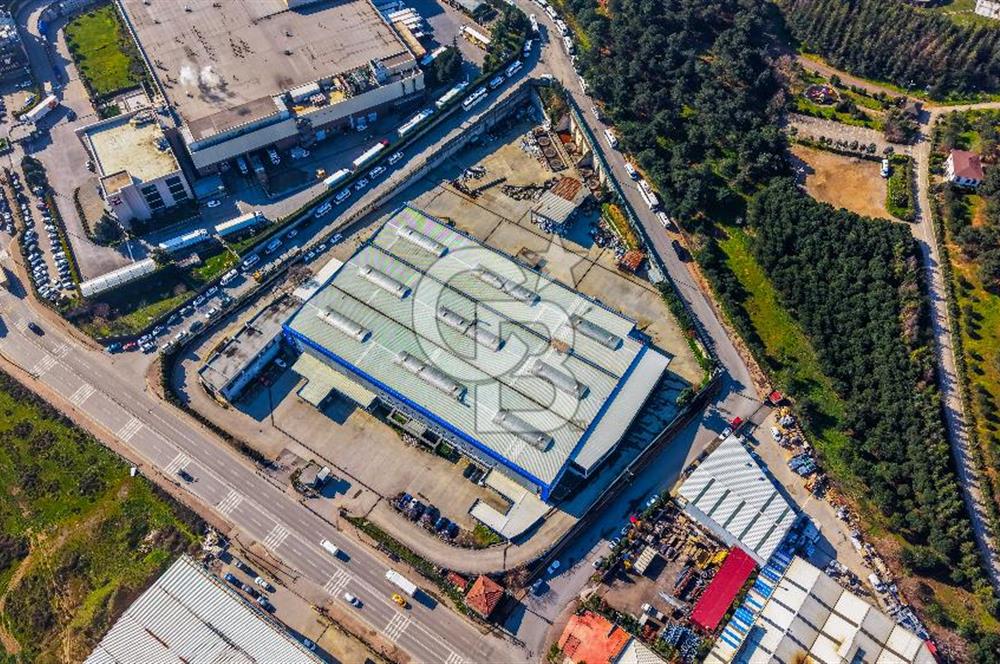 Kocaeli Çayırova Satılık 20.000m² Arsa İçinde 14.000m² Fabrika