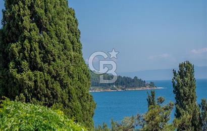 Büyükada Maden'de, Şakir Paşa Yalısı'na komşu, özel iskeleli  yalı dairesi