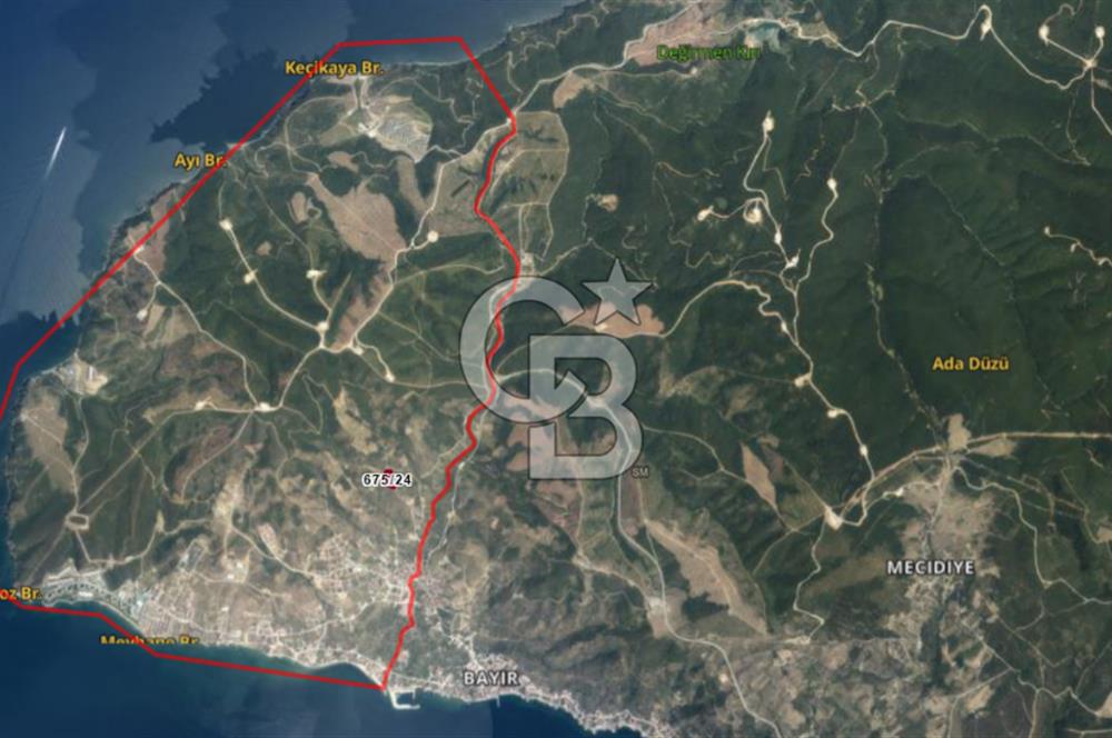 Yalova Armutlu Karşıyaka Satılık Tarla