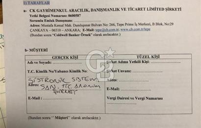 TEPE PRİME B BLOK TA KİRALIK OFİS