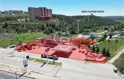 3.363 m² DEV TİCARİ ALAN: AKARYAKIT ,RESTAURANT VE TELEFERİK...