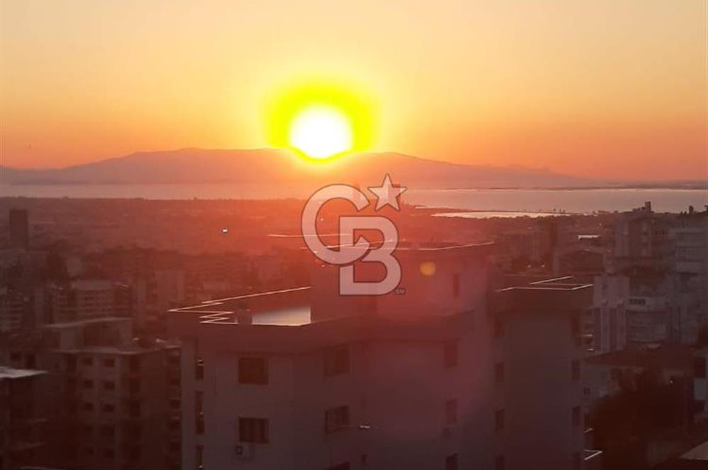 CB SMYRNA'DAN TAHSİN YAZICIDA 3+1 DENİZ MANZARALI SATILIK DAİRE