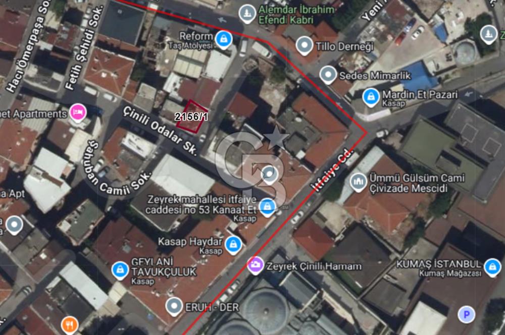Fatih’te Deniz Manzaralı Satılık 4 Katlı bina. 