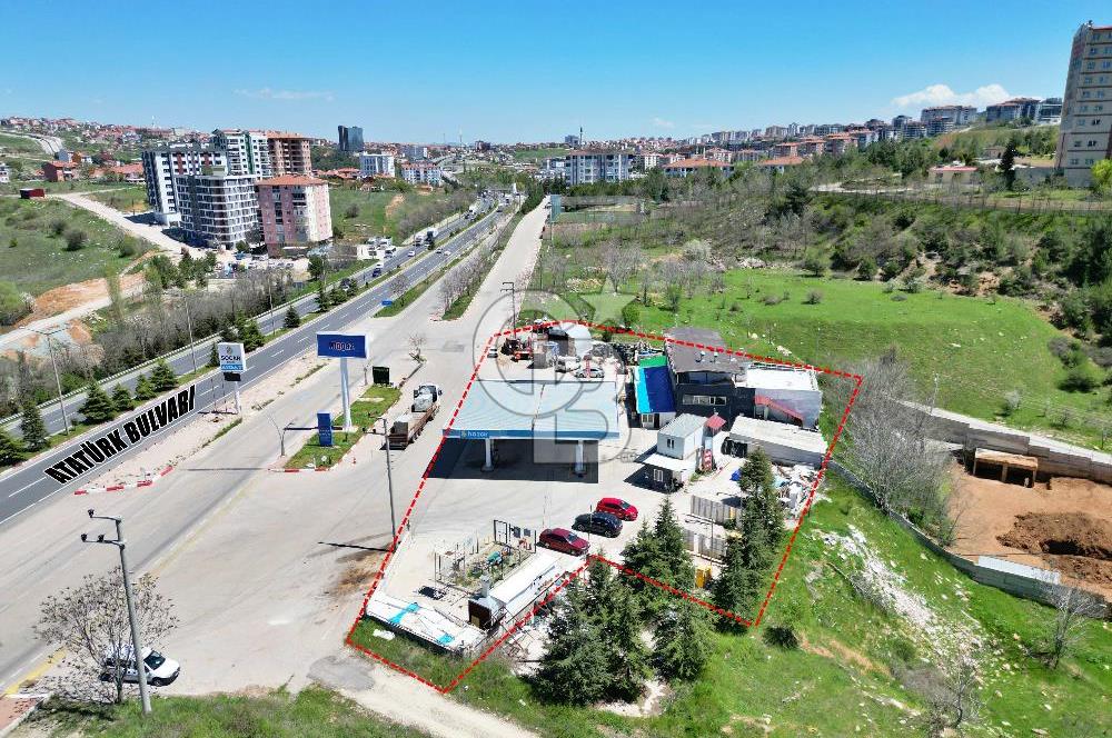 3.363 m² DEV TİCARİ ALAN: AKARYAKIT ,RESTAURANT VE TELEFERİK...
