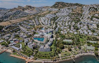 Bodrum Gündoğanda Site İçinde Full Deniz Manzaralı 4+1 Tripleks
