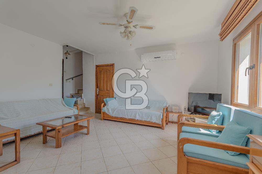 Bodrum Gündoğanda Site İçinde Full Deniz Manzaralı 4+1 Tripleks
