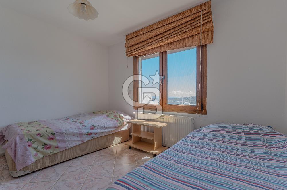 Bodrum Gündoğanda Site İçinde Full Deniz Manzaralı 4+1 Tripleks
