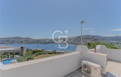 Bodrum Gündoğanda Site İçinde Full Deniz Manzaralı 4+1 Tripleks