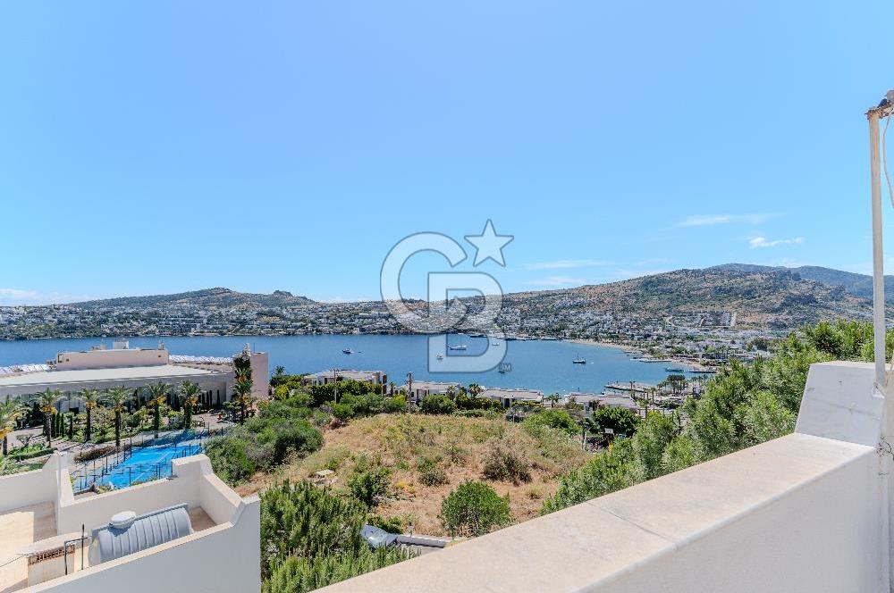 Bodrum Gündoğanda Site İçinde Full Deniz Manzaralı 4+1 Tripleks