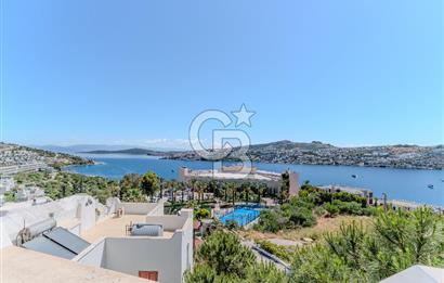 Bodrum Gündoğanda Site İçinde Full Deniz Manzaralı 4+1 Tripleks