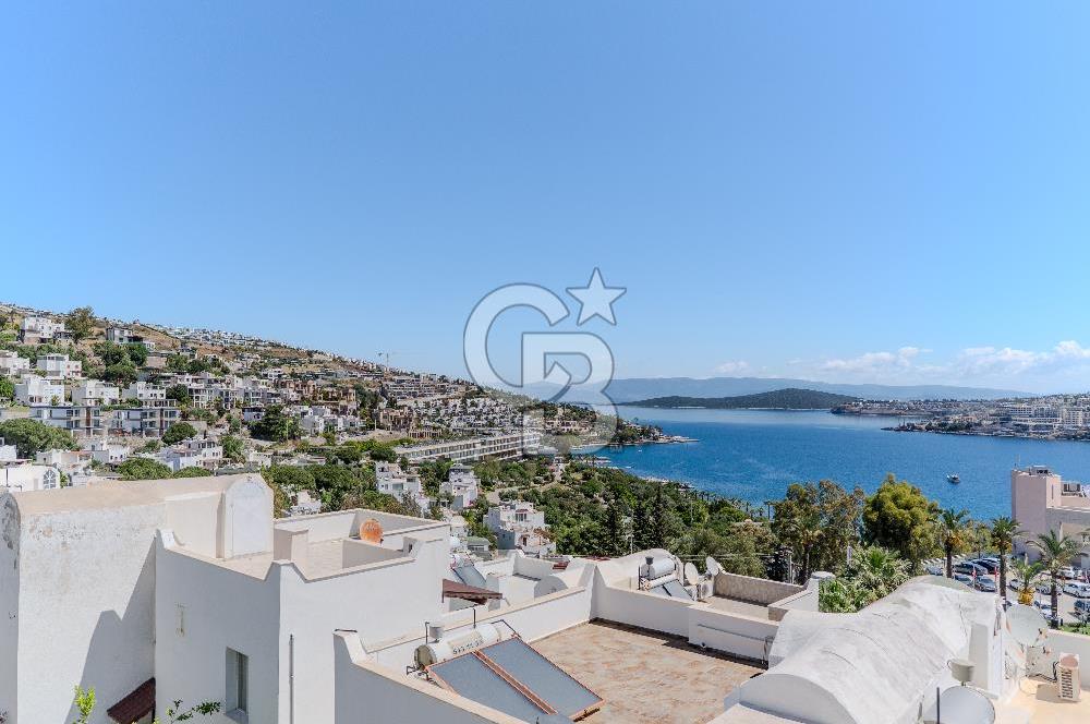 Bodrum Gündoğanda Site İçinde Full Deniz Manzaralı 4+1 Tripleks