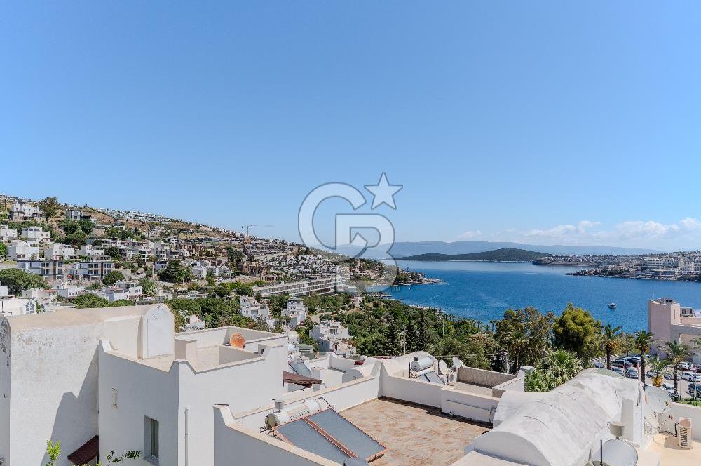Bodrum Gündoğanda Site İçinde Full Deniz Manzaralı 4+1 Tripleks