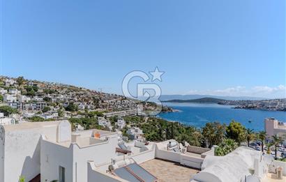 Bodrum Gündoğanda Site İçinde Full Deniz Manzaralı 4+1 Tripleks