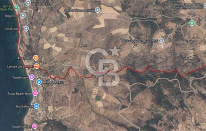 ÇANAKKALE EZİNE ALEMŞAH SATILIK 17909 M2 TARLA