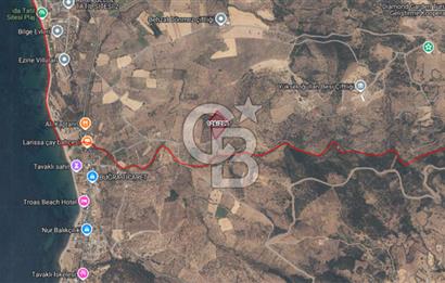 ÇANAKKALE EZİNE ALEMŞAH SATILIK 17909 M2 TARLA