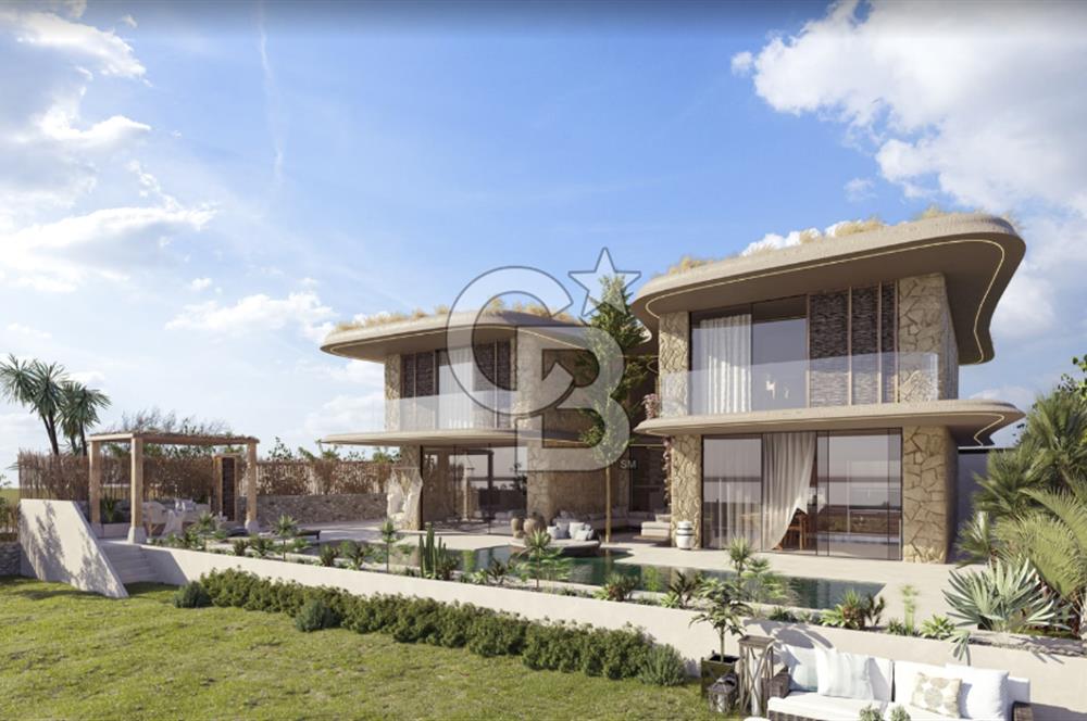ÇEŞME VIVEN RESORT PROJESİNDE 3+1 DUBLEKS 320m2 FULL DENİZ MANZARALI SATILIK VİLLA