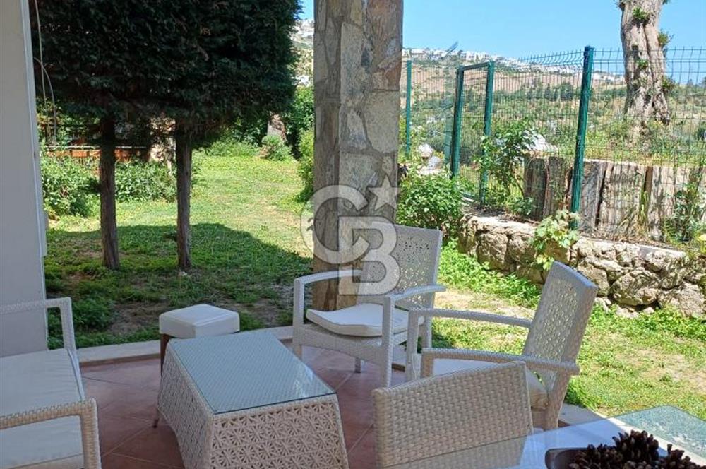 Bodrum Gündoğan Merkeze Yakın, Bahçe Kullanımlı  2+1 Daire
