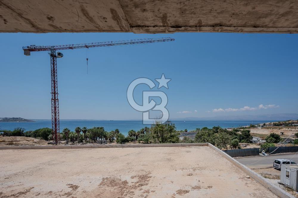 ÇEŞME VIVEN RESORT PROJESİNDE 3+1 DUBLEKS 320m2 FULL DENİZ MANZARALI SATILIK VİLLA