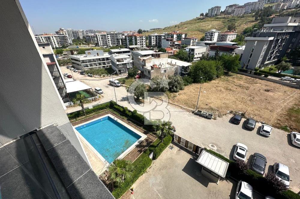 Çiğli Balatçık Park Yücesoy Havuz Manzaralı 1+1 Kiralık Daire