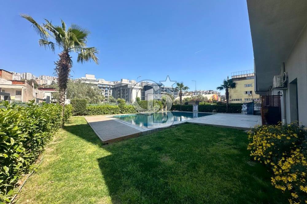 Çiğli Balatçık Park Yücesoy Havuz Manzaralı 1+1 Kiralık Daire