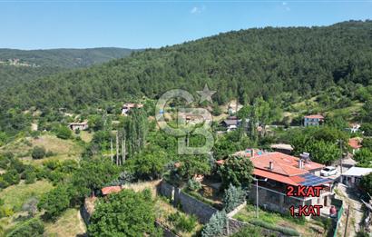 ÇANAKKALE TOLUKLAR KÖYÜ, KAZ DAĞLARI YAMACINDA SATILIK TAŞ EV
