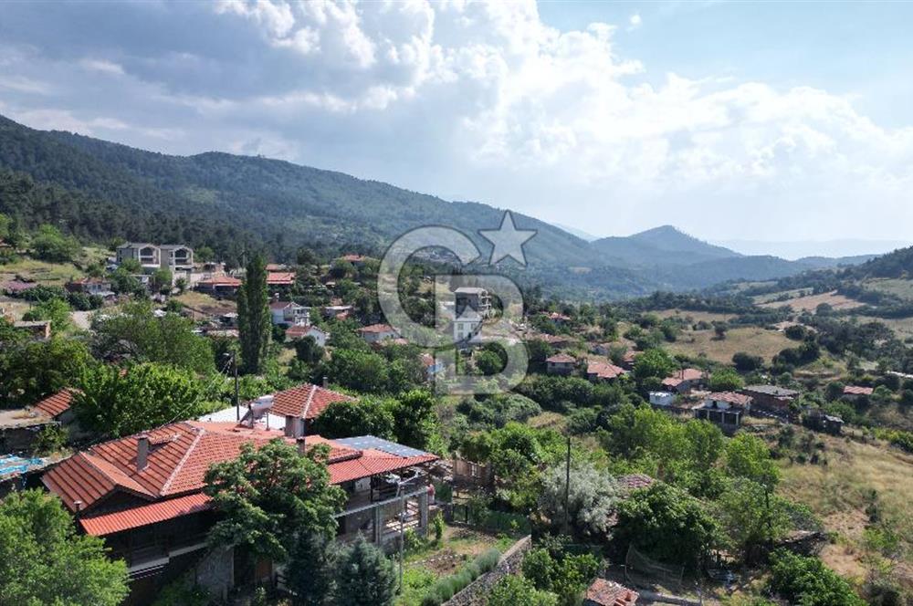 ÇANAKKALE TOLUKLAR KÖYÜ, KAZ DAĞLARI YAMACINDA SATILIK TAŞ EV
