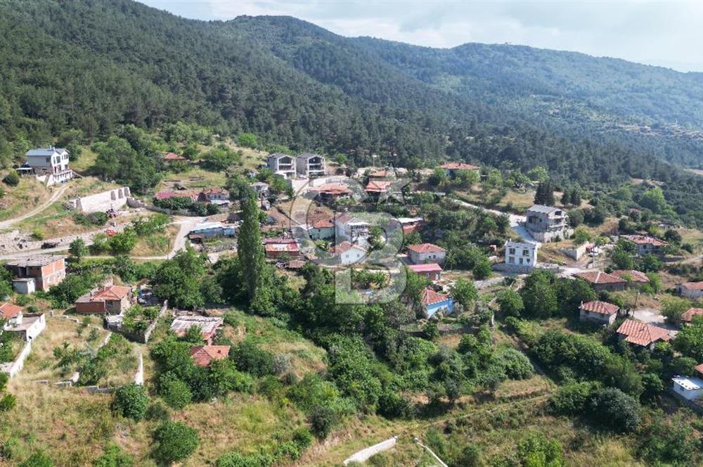 ÇANAKKALE TOLUKLAR KÖYÜ, KAZ DAĞLARI YAMACINDA SATILIK TAŞ EV