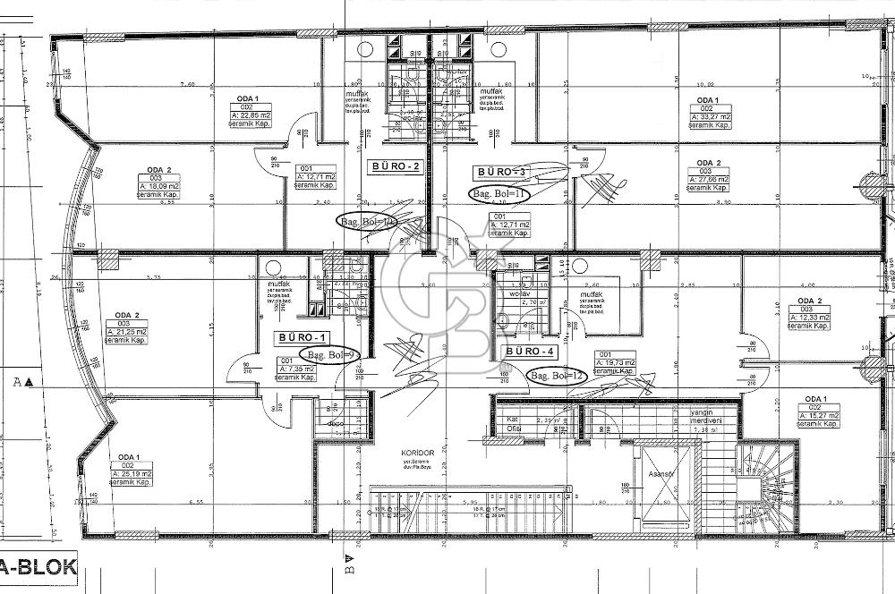 BANKADAN ARDEŞEN ATATÜRK CAD. ÜZERİNDE SATILIK OFİS KATI