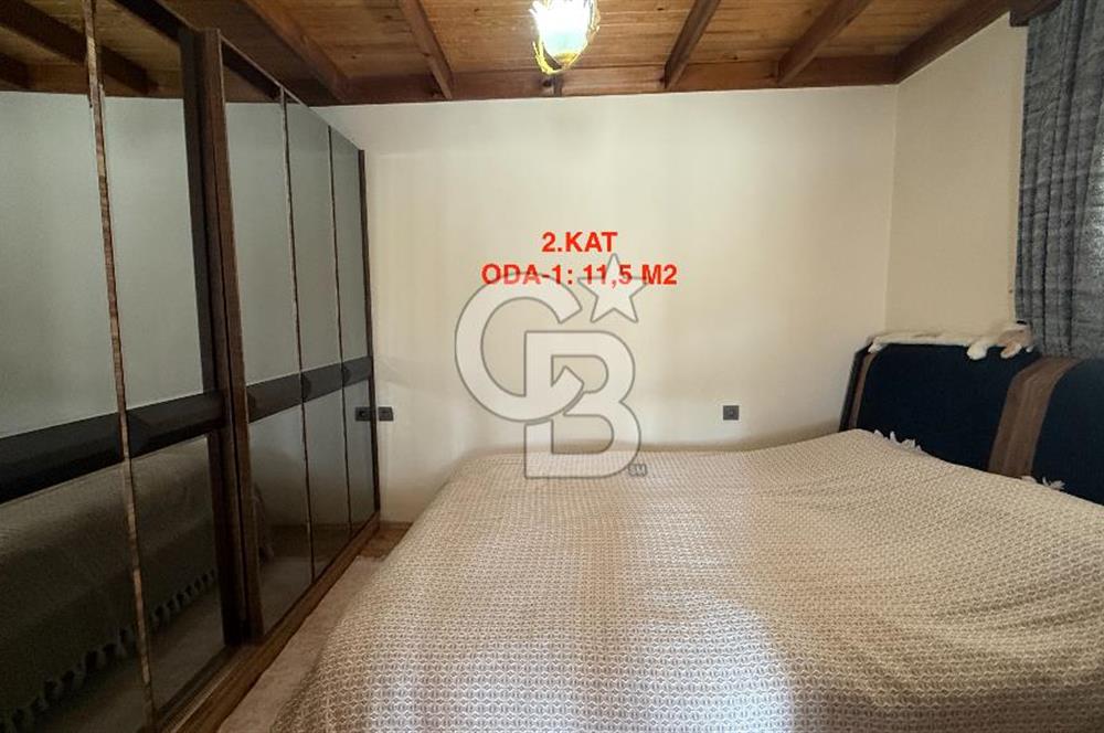 ÇANAKKALE TOLUKLAR KÖYÜ, KAZ DAĞLARI YAMACINDA SATILIK TAŞ EV
