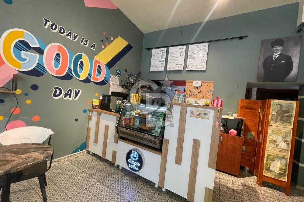 Bornovada İşlek Konumda Hazır Devren Kiralık Kafe