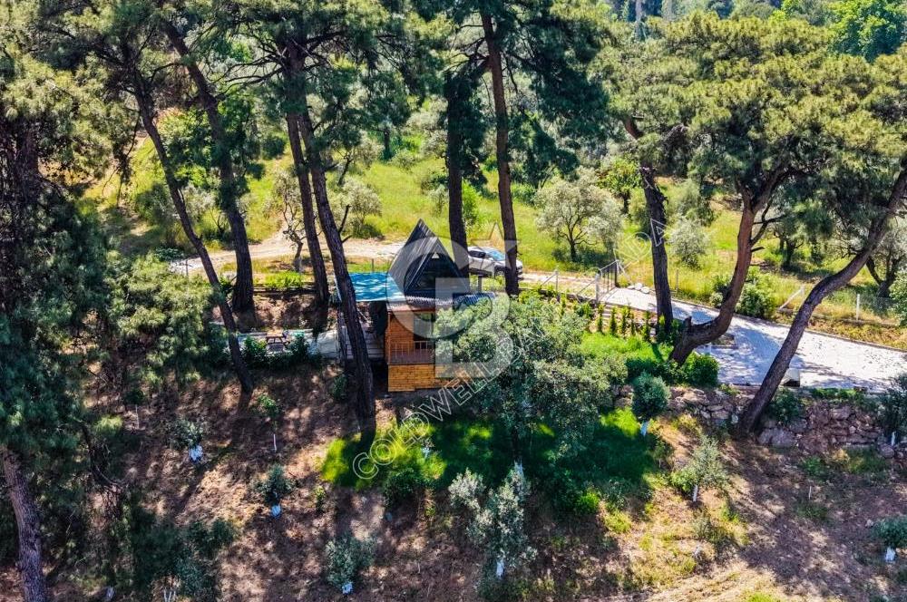 İZMİR GÖKÇEALANDA 9 DÖNÜM DOĞA İÇERİSİNDE SATILIK ÇİFTLİK EVİ