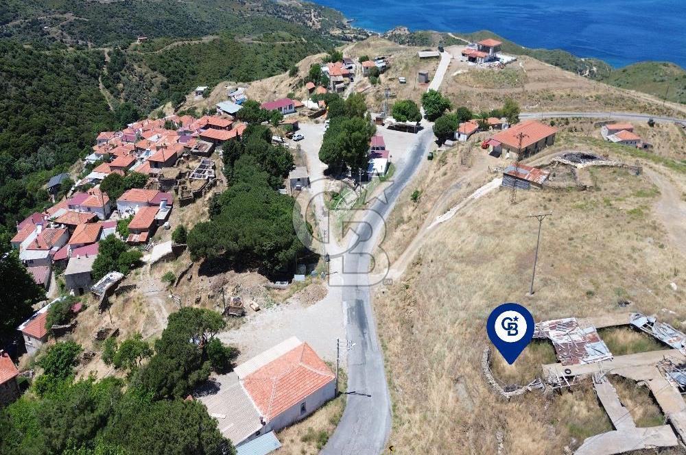 Karaburun Sarpıncık Köyünde Deniz ve Doğa Manzaralı Tarla