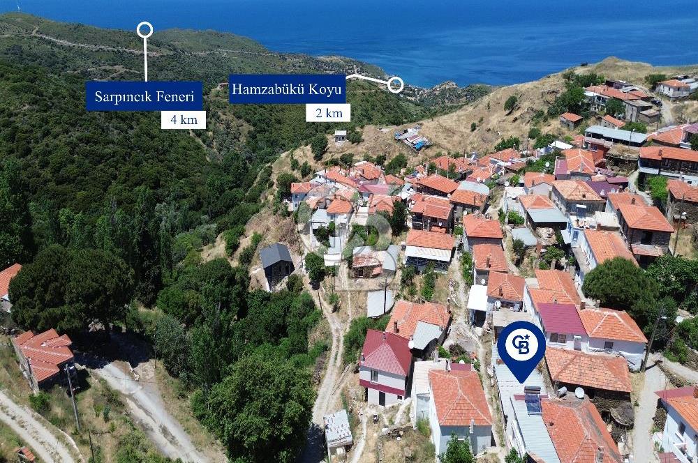 Karaburun Sarpıncık Köy Merkezinde Satılık Arsa
