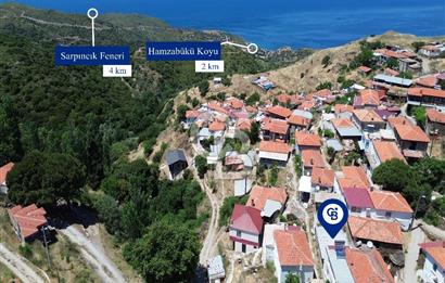 Karaburun Sarpıncık Köy Merkezinde Satılık Arsa