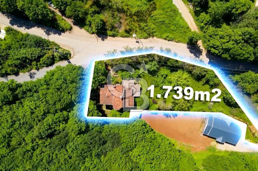 Şile Manşer de Doğa İçinde Satılık Ek İmarlı Villa