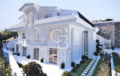 Beykoz Merkezde Full Boğaz Manzaralı Satılık 5+1 Lüks Tripleks Villa