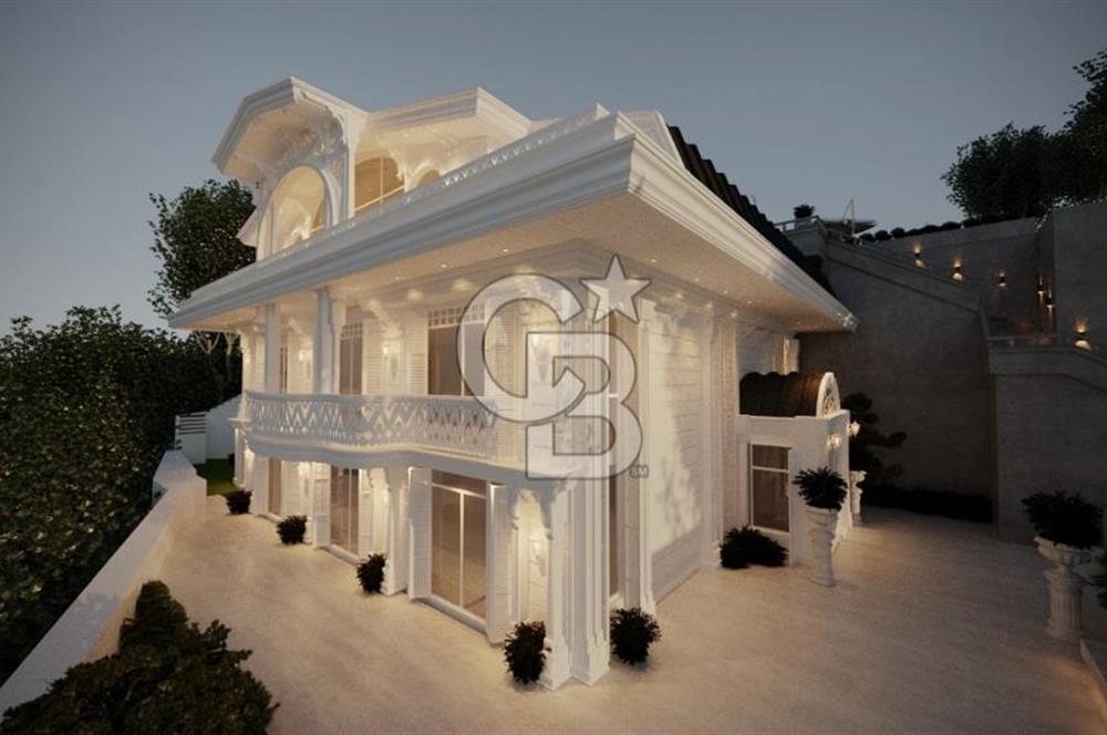 Beykoz Merkezde Full Boğaz Manzaralı Satılık 5+1 Lüks Tripleks Villa