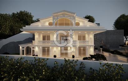 Beykoz Merkezde Full Boğaz Manzaralı Satılık 5+1 Lüks Tripleks Villa