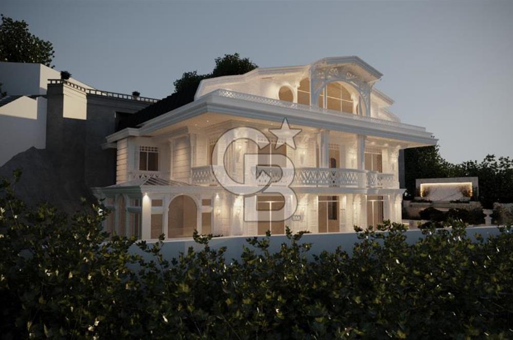 Beykoz Merkezde Full Boğaz Manzaralı Satılık 5+1 Lüks Tripleks Villa